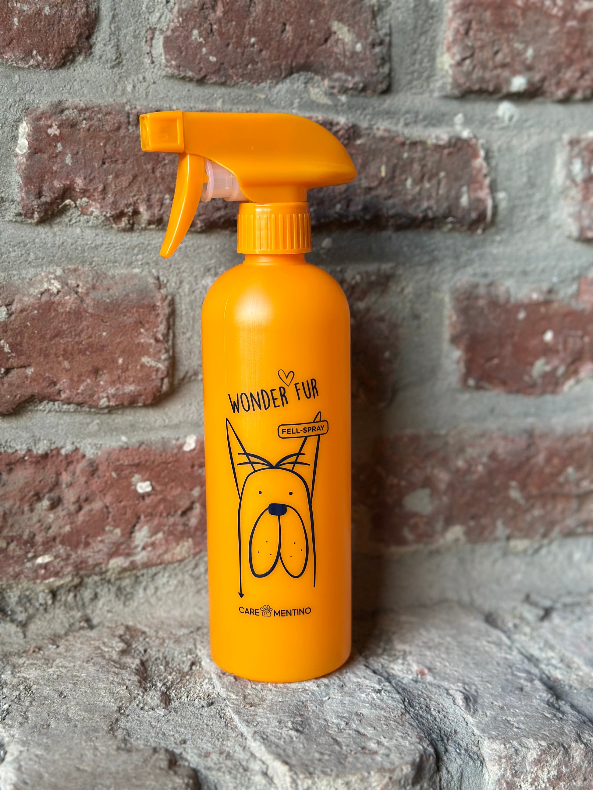 Carementino Wonder Fur Starter Set Sprühflasche – nachhaltiges Fellspray mit Nachfüllsystem