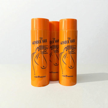 Carementino 3x Mähnen- & Schweifspray Nachfüll-Set – Konzentrat für Pferde nachhaltig nachfüllen